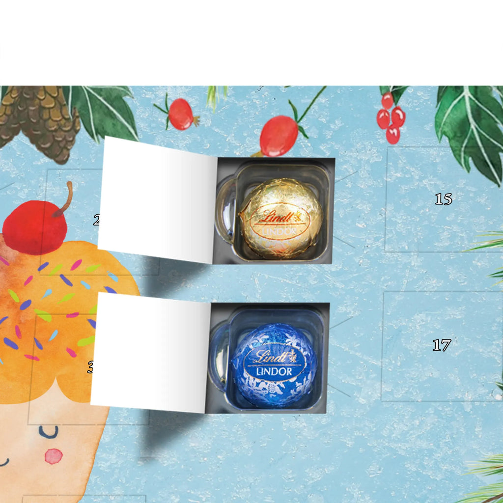 Chocolate advent calendar Cupcake gift ideas, gifts, small animals, good mood, cute, funny sayings, cute animal motives, hand drawn, special gifts, card, animal lover, Kitchen Saying, Present Cook, Kitchen Decoration, Wonder, Motivation Sayings, Baking Present