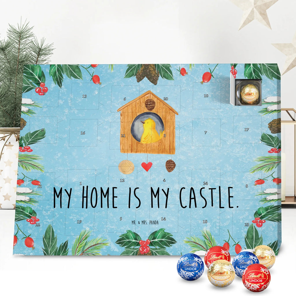 Chocolate advent calendar Bird House gift ideas, gifts, small animals, good mood, cute, funny sayings, cute animal motives, hand drawn, special gifts, card, animal lover, birds, Bird, apartment, our house, favorite place, birdhouse