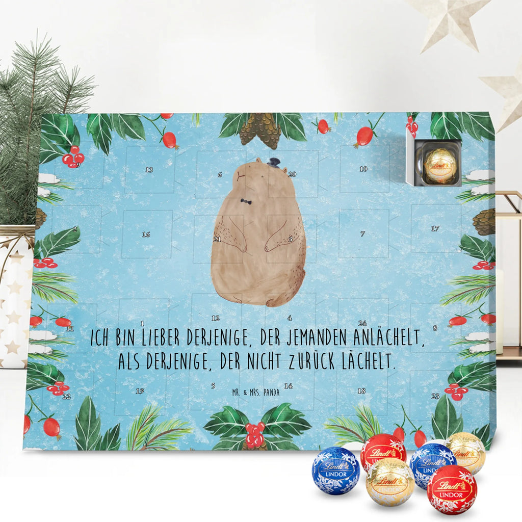 Chocolate advent calendar Groundhog gift ideas, gifts, small animals, good mood, cute, funny sayings, cute animal motives, hand drawn, special gifts, card, animal lover, Groundhog, friendliness, cheerfulness, etiquette, decency, respect