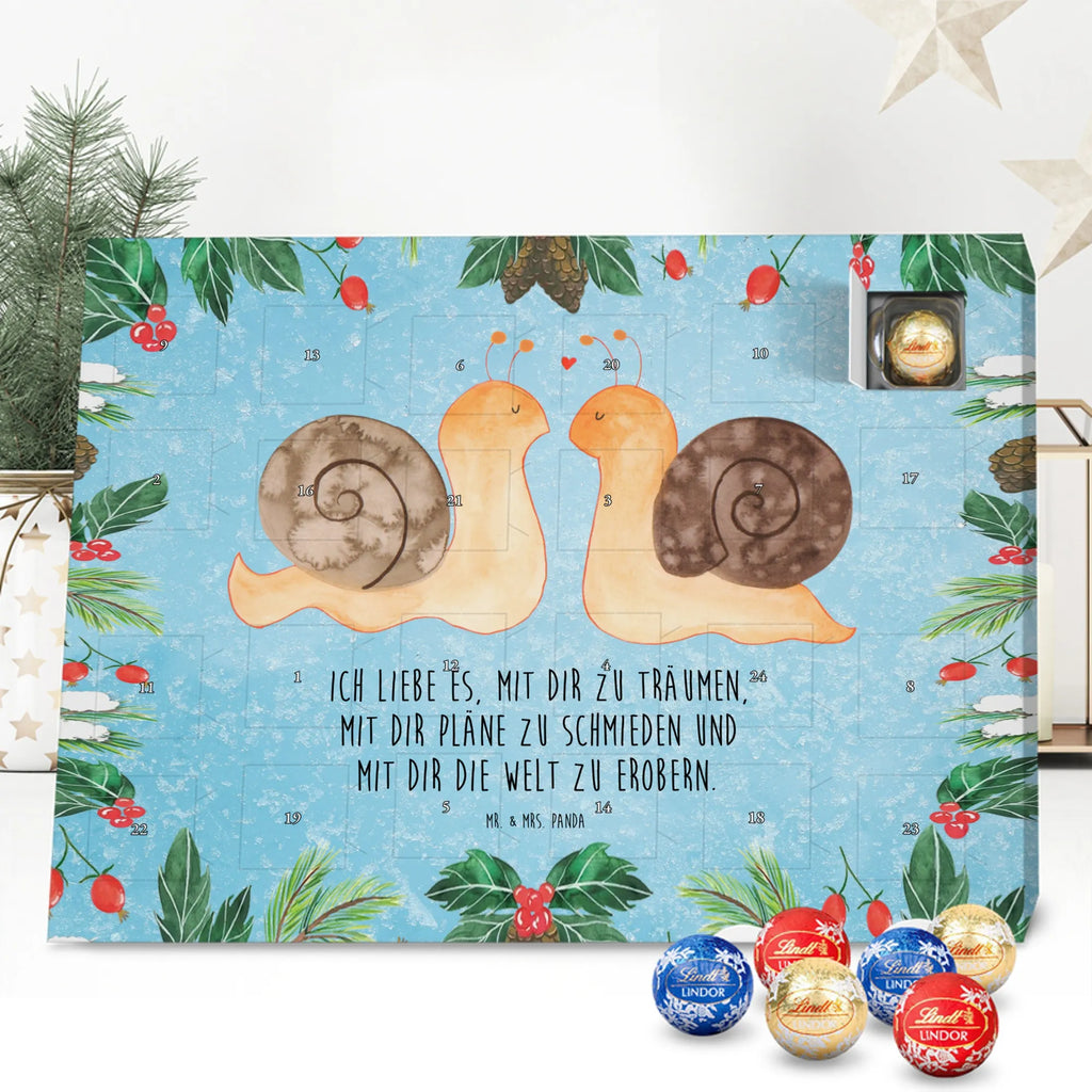 Chocolate advent calendar Snails in love Loving, Marriage, Proposal of marriage, anniversary gift, Together, Love gift, gift for her, gift for him, Two