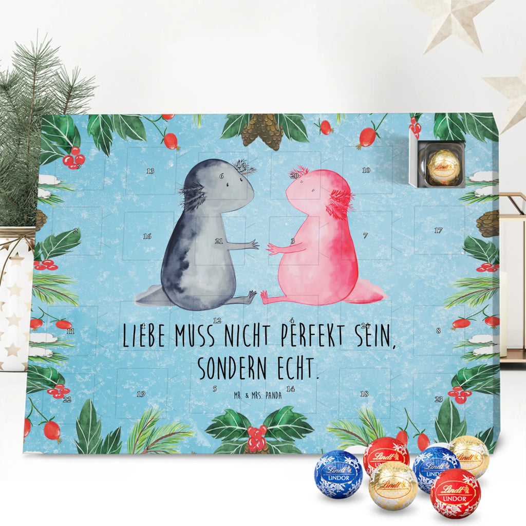 Chocolate advent calendar axolotl Love Mexican walking fish, Axelotl, marine animals, salamander, fiancé, amphibian, friend, husband, valentine's day, proof of love, anniversary, great love, tail