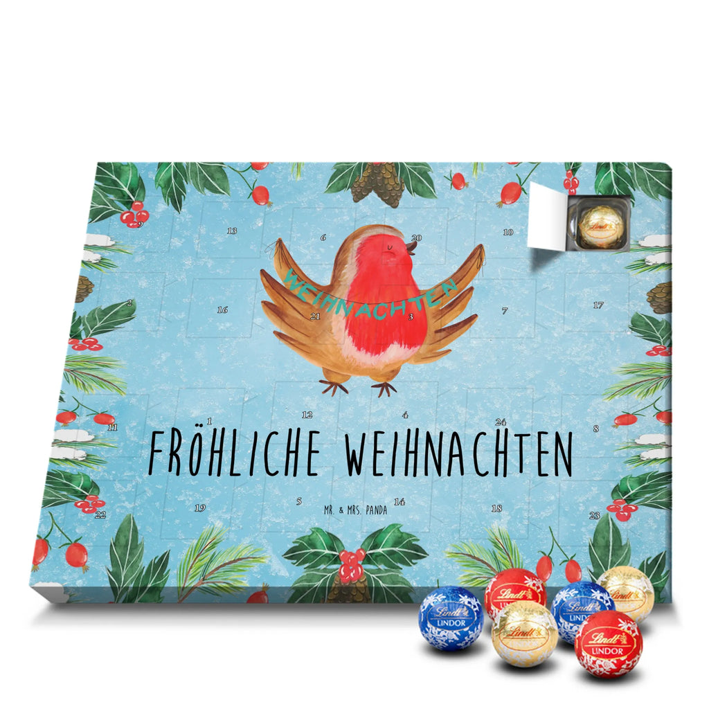 Chocolate advent calendar robin Christmas Christmas time, snow, Christmas greeting, Christmas motif, Merry Christmas, Christmas Eve, bird