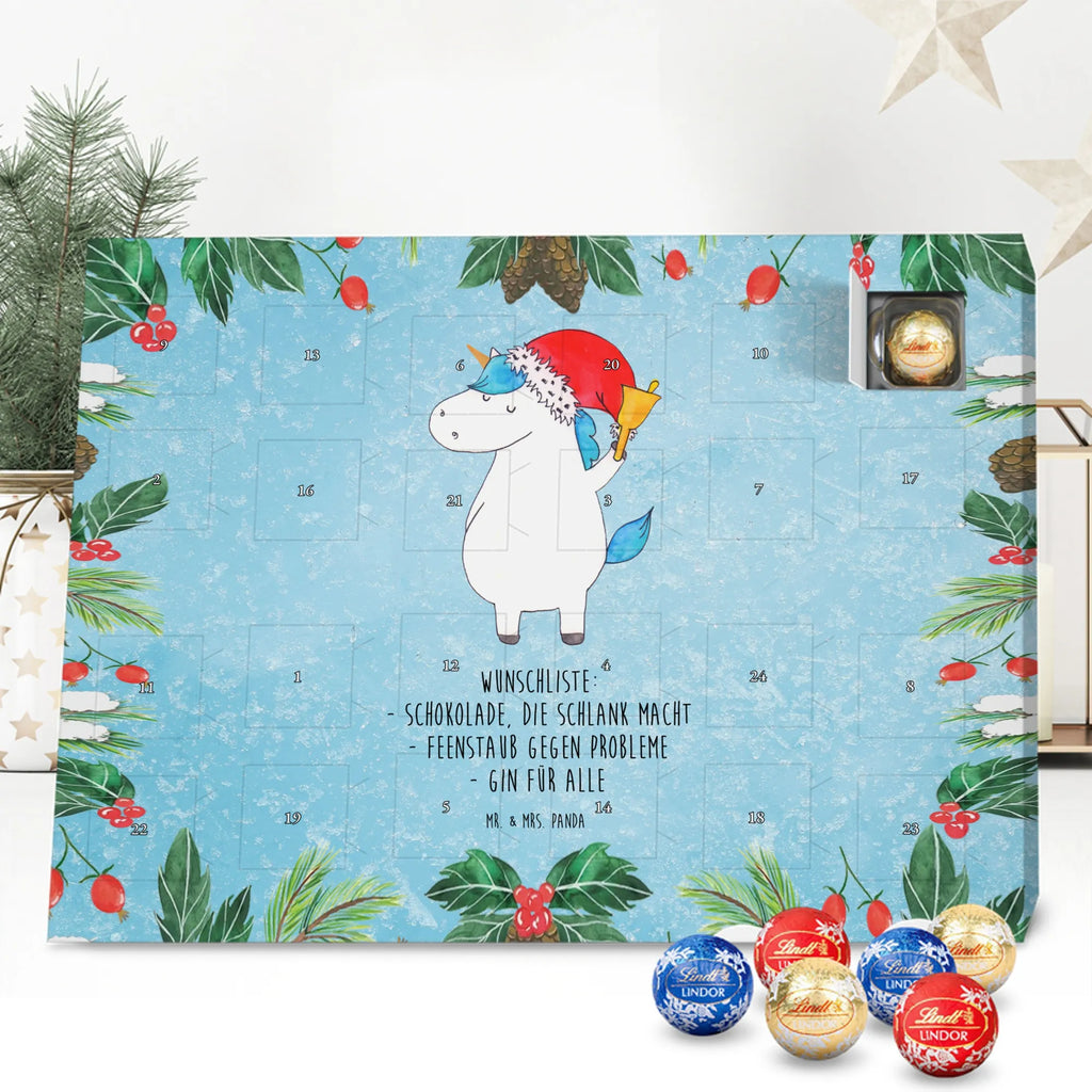 Chocolate advent calendar unicorn Santa Claus fairy dust, santa claus, chocolate, santa, wish list, gift, christmas present