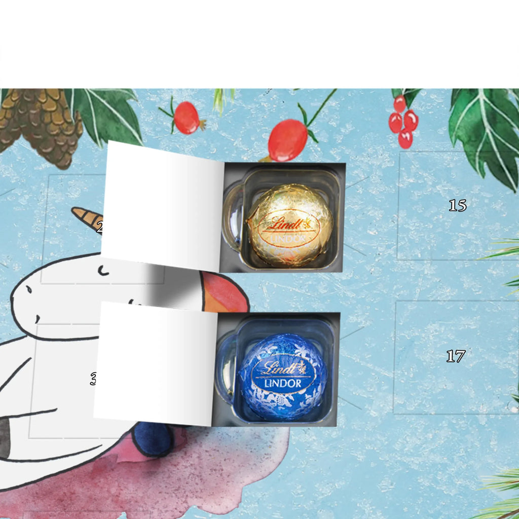 Chocolate advent calendar unicorn cloud 7 witty, faith, people, gift, reality, in love