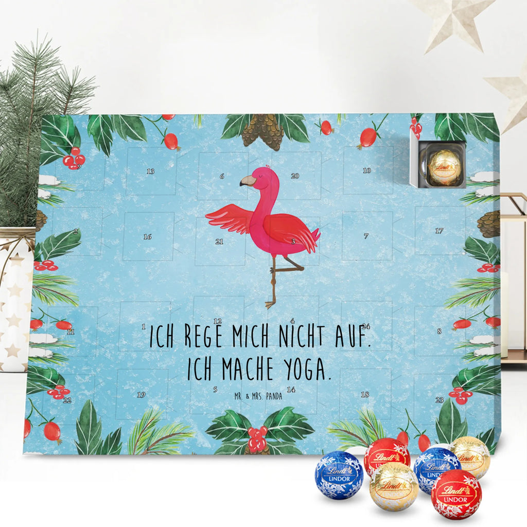 Chocolate advent calendar flamingo yoga gifts, gift idea, small gifts, pink gifts, adults, pink bird, children, bird of paradise, Caribbean feeling, funny sayings, girls gifts, unusual gifts in pink, flamingo fans, red, gift pink, flamingo decoration, vacation, relaxation, mindfulness, yoga exercise, anger, deep relaxation, bird, agitation