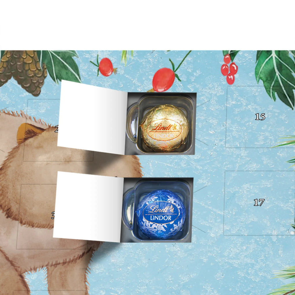 Chocolate advent calendar Wombat gift ideas, gifts, small animals, good mood, cute, funny sayings, cute animal motives, hand drawn, special gifts, card, animal lover, saying, life is beautiful, Australia