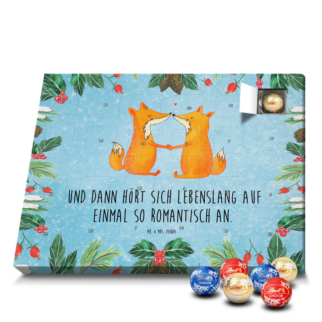 Chocolate advent calendar foxes Love forest wildlife, clever as a fox, foxes, animal lover, fiancée, proof of love, marriage, wife, lovers, husband, boyfriend, couple, girlfriend