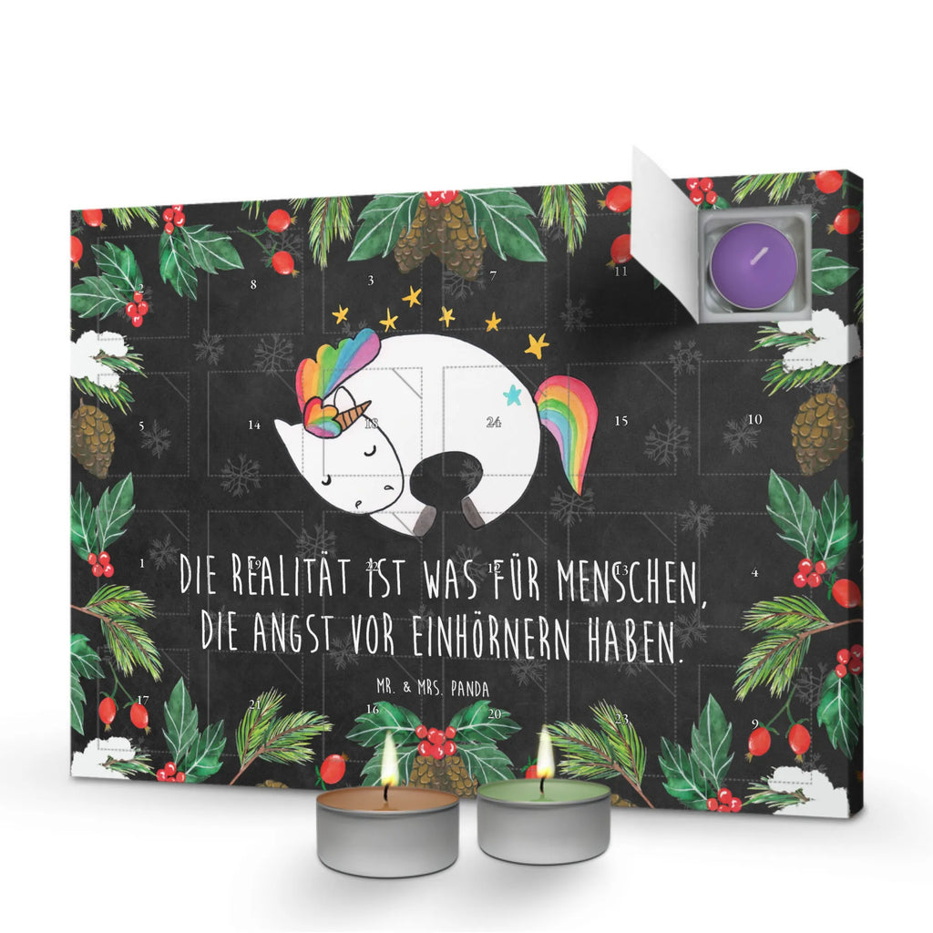 Scented candle advent calendar unicorn Night people, fun, funny saying, Unicorn saying, reality, present girlfriend, girlfriend, dream, gift, calm