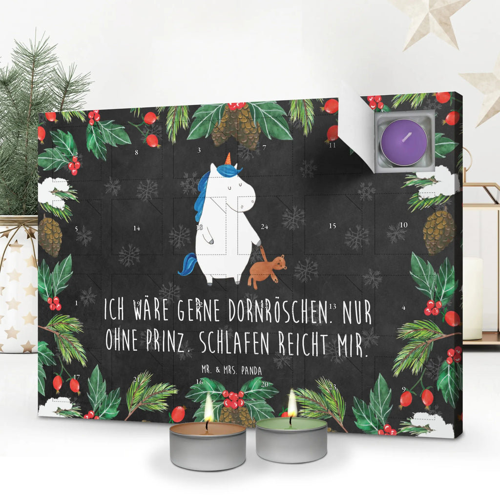 Scented candle advent calendar unicorn teddy child present, single life, sweet, child gift, girlfriend, good night, sleep, bed, dreaming