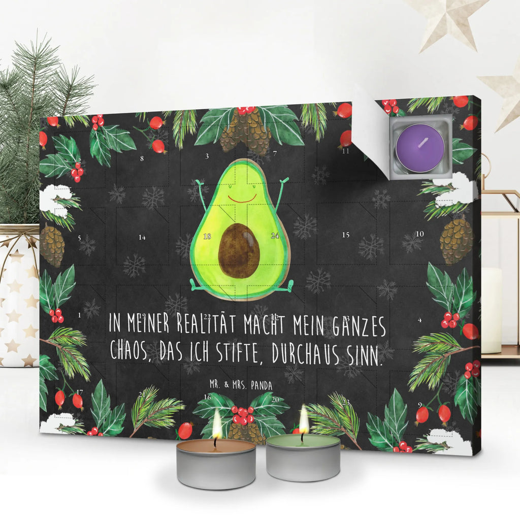 Scented candle advent calendar avocado Happy vegetables