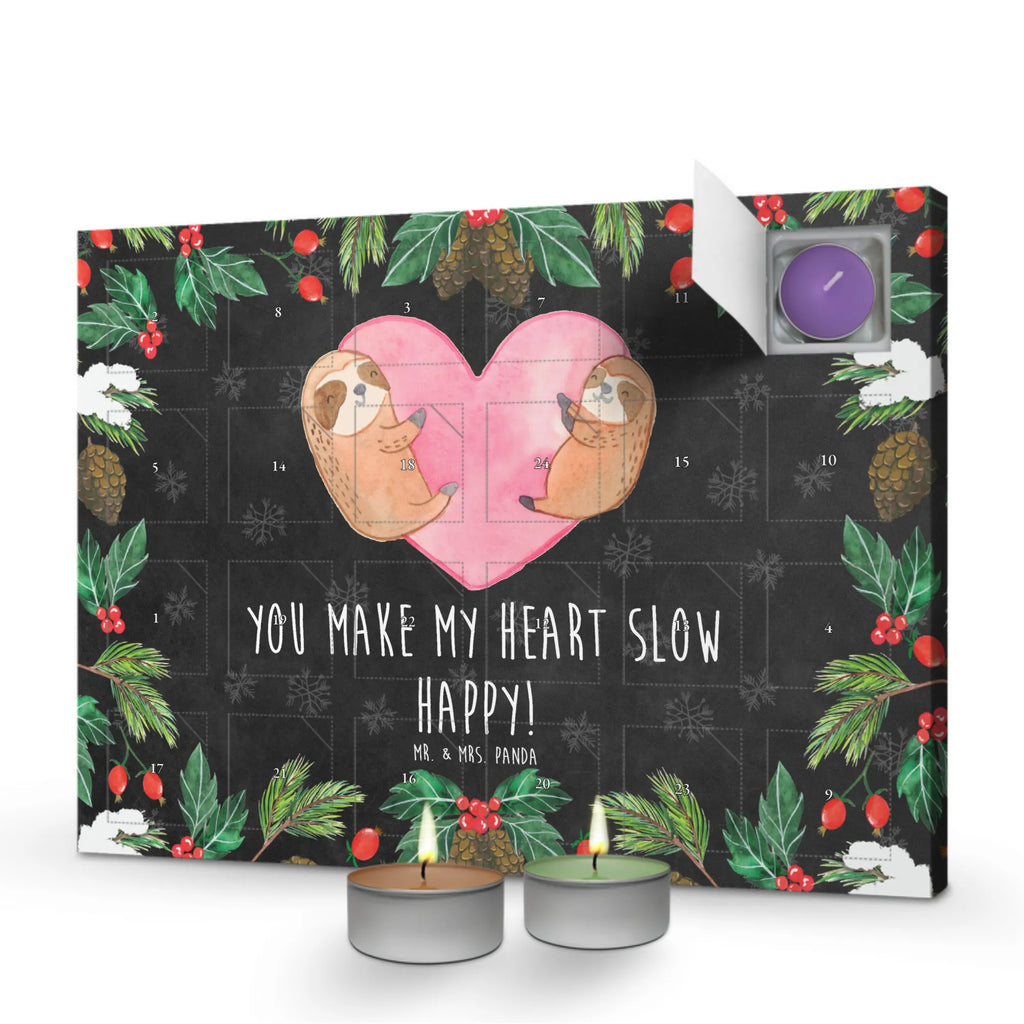 Scented candle advent calendar sloths Heart Loving, Two, gift for him, gift for her, Love gift, Together, anniversary gift, Proposal of marriage, Marriage, Valentine&#39;s Day Gift for Women Love Gift Anniversary Wedding Anniversary Party Favor Gift for Girlfriend Gift for Partner Boyfriend Gift Token of Love for Men for Husband