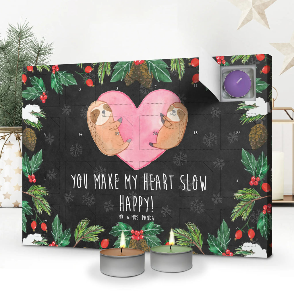 Scented candle advent calendar sloths Heart Loving, Two, gift for him, gift for her, Love gift, Together, anniversary gift, Proposal of marriage, Marriage, Valentine&#39;s Day Gift for Women Love Gift Anniversary Wedding Anniversary Party Favor Gift for Girlfriend Gift for Partner Boyfriend Gift Token of Love for Men for Husband