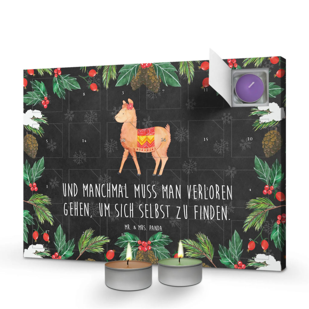 Scented candle advent calendar alpaca Proud alpaca, animal, camel, llama, pako, Peru, favourite animal
