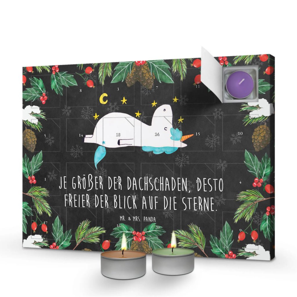 Scented candle advent calendar unicorn starry sky girlfriend gift, girlfriend present, stars, heaven