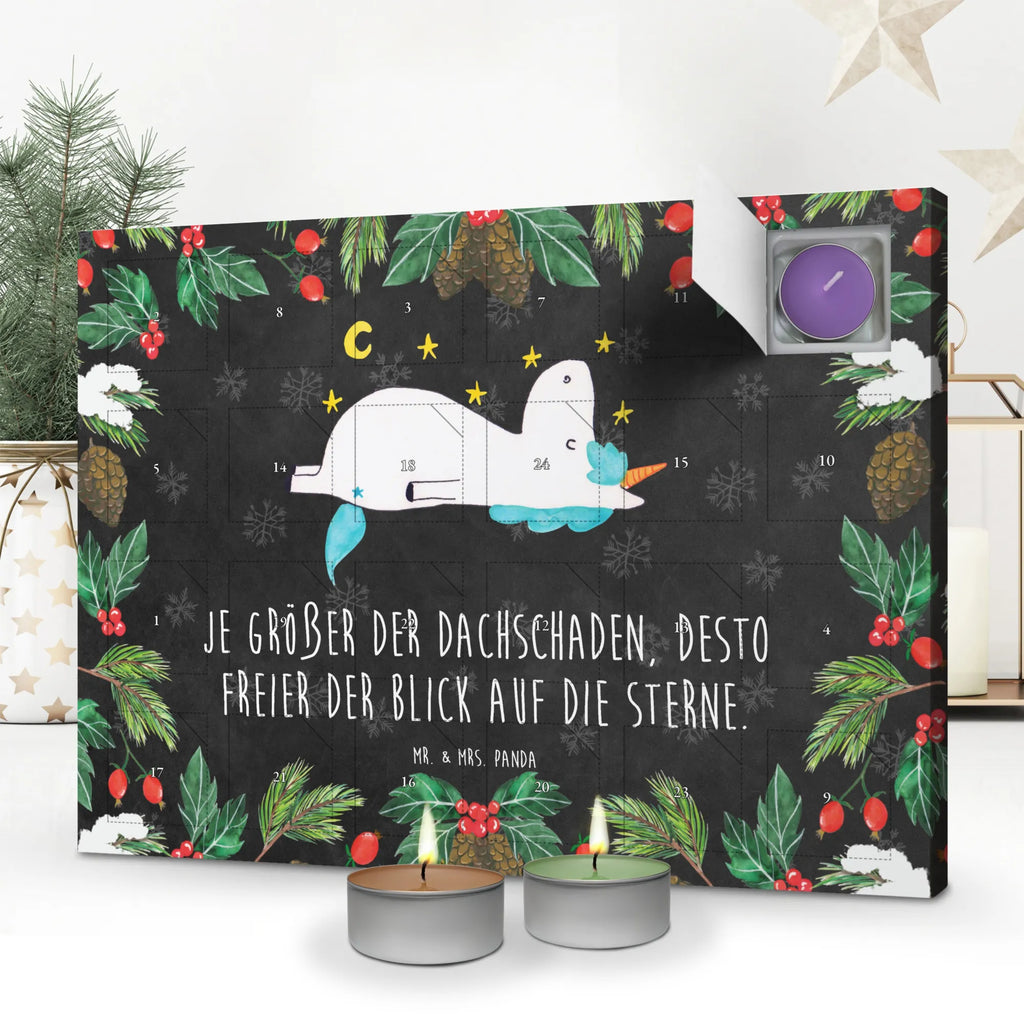 Scented candle advent calendar unicorn starry sky girlfriend gift, girlfriend present, stars, heaven