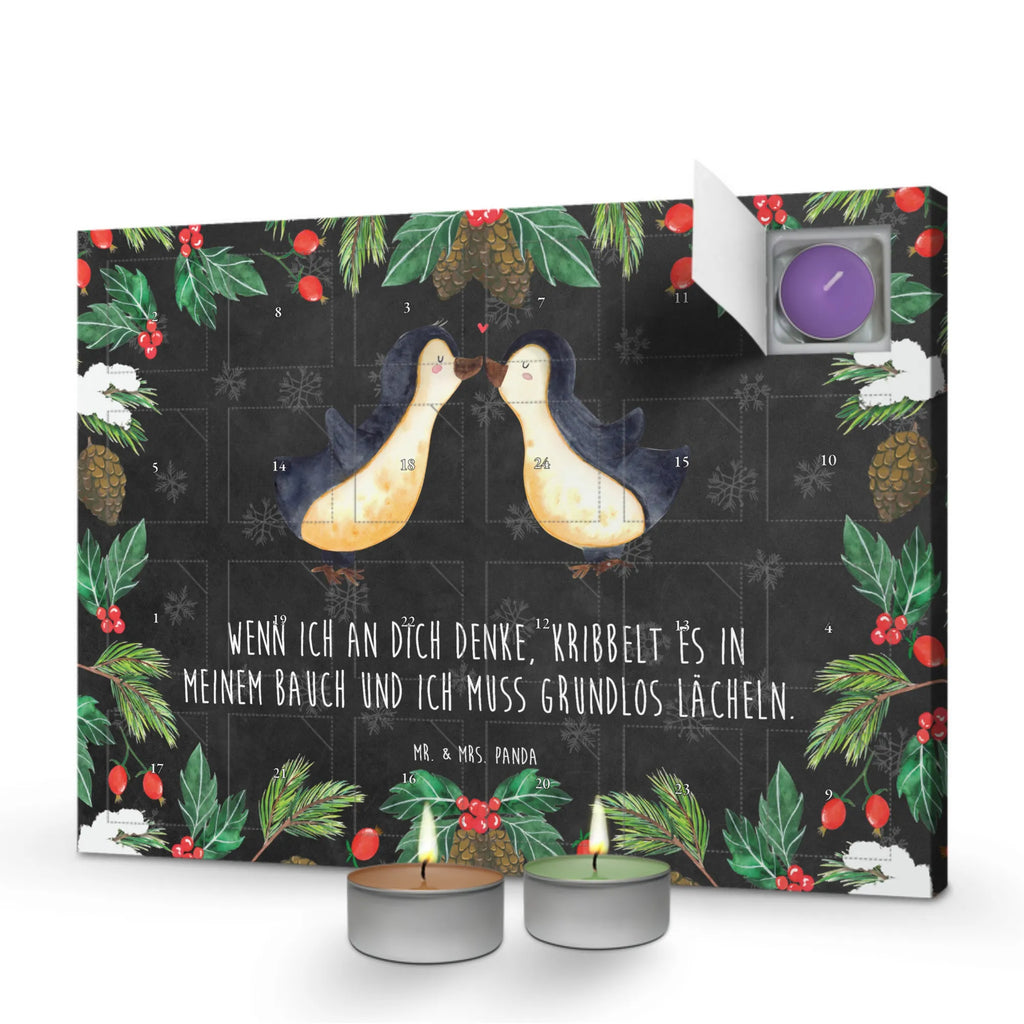 Scented candle advent calendar penguins kiss Loving, Two, gift for him, gift for her, Love gift, Together, anniversary gift, Proposal of marriage, Marriage, Valentine&#39;s Day Gift for Women Love Gift Anniversary Wedding Anniversary Party Favor Gift for Girlfriend Gift for Partner Boyfriend Gift Token of Love for Men for Husband