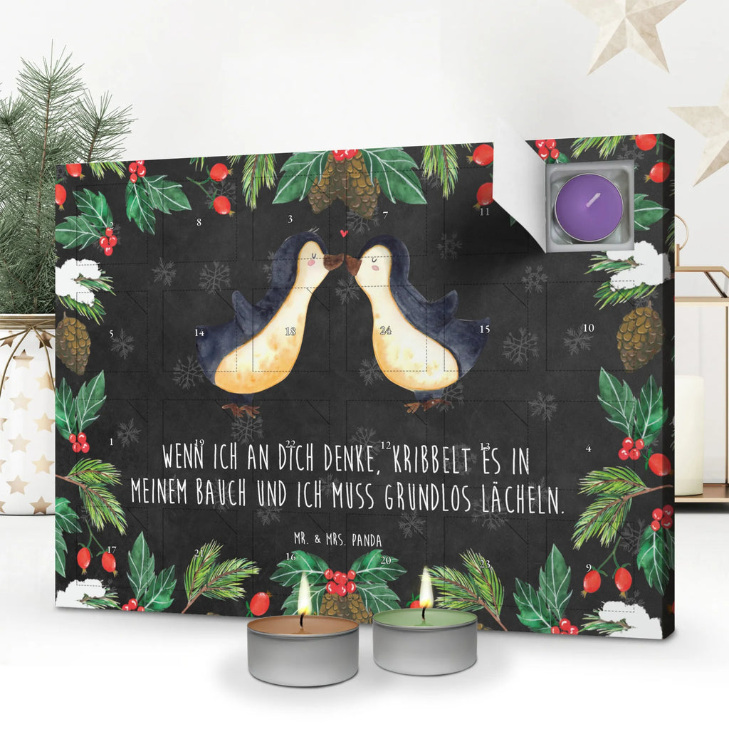 Scented candle advent calendar penguins kiss Loving, Two, gift for him, gift for her, Love gift, Together, anniversary gift, Proposal of marriage, Marriage, Valentine&#39;s Day Gift for Women Love Gift Anniversary Wedding Anniversary Party Favor Gift for Girlfriend Gift for Partner Boyfriend Gift Token of Love for Men for Husband