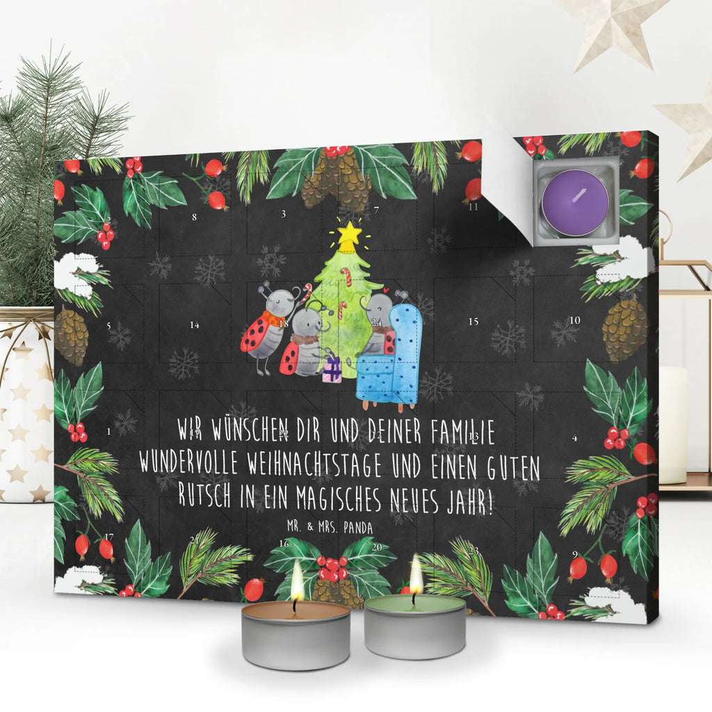 Scented candle advent calendar Christmas Smörle Christmas time, snow