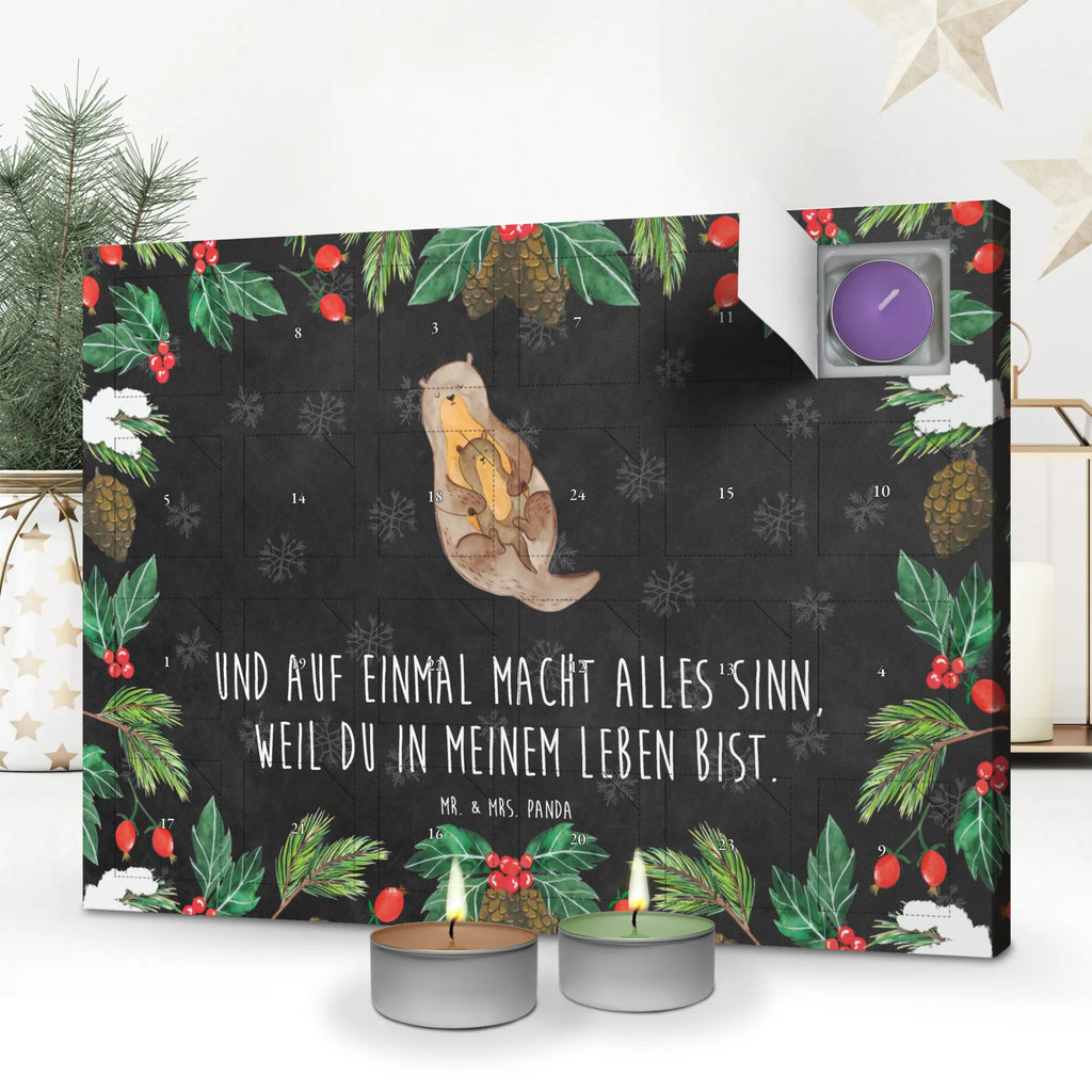 Scented candle advent calendar otter child animal lover, mammal, marten, otter gifts, sea otter, animal, European otter, water, baby otter, gift ideas for animal lovers, water animal, gifts for people in love, aquatic animal, water mammal, predator, Otter Sea Otter Lake Otter