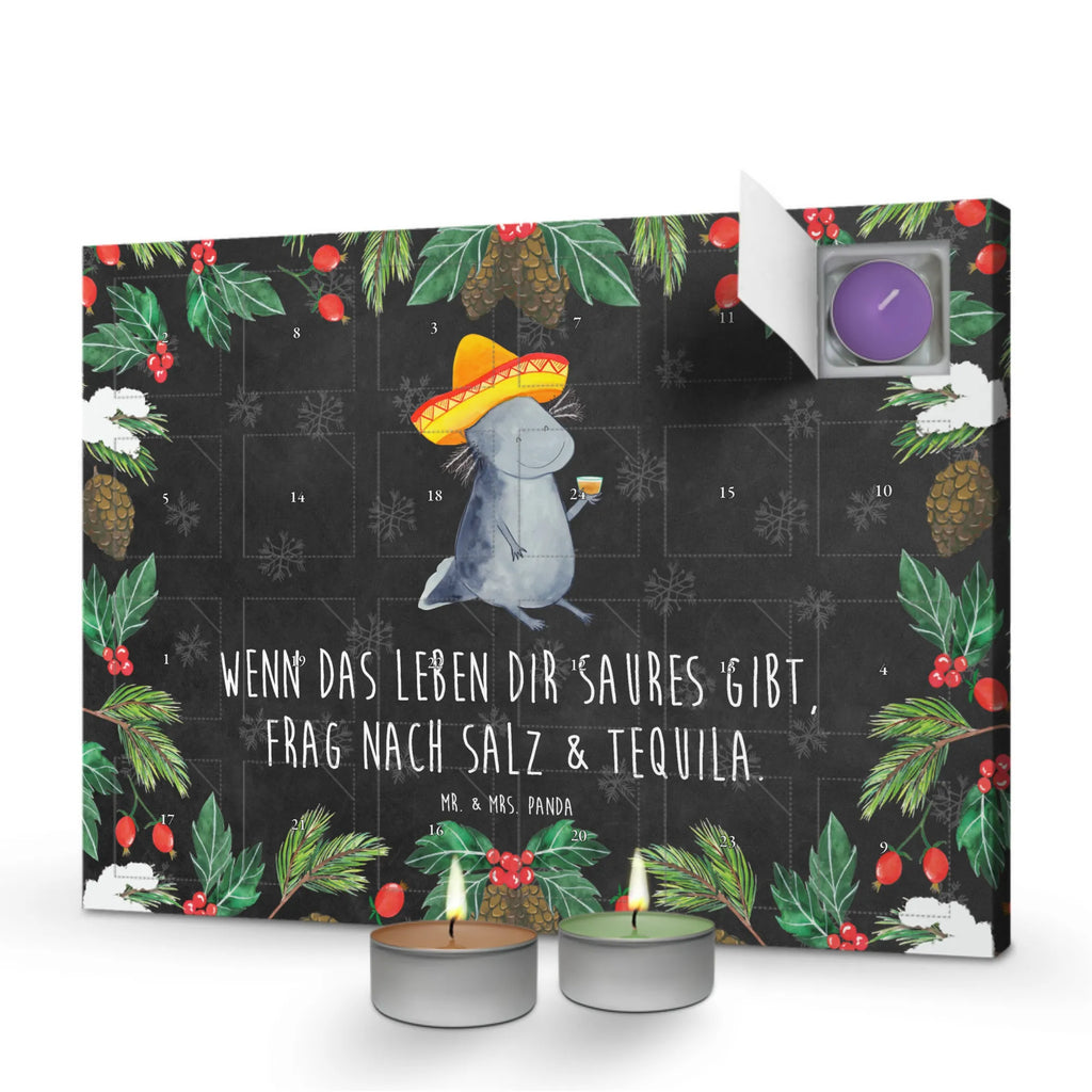 Scented candle advent calendar axolotl tequila salamander, Axelotl, marine animals, Mexican walking fish, Tail Lurch, Lemon, Fire Dragon, Saying, Amphibian, Fire Salamander