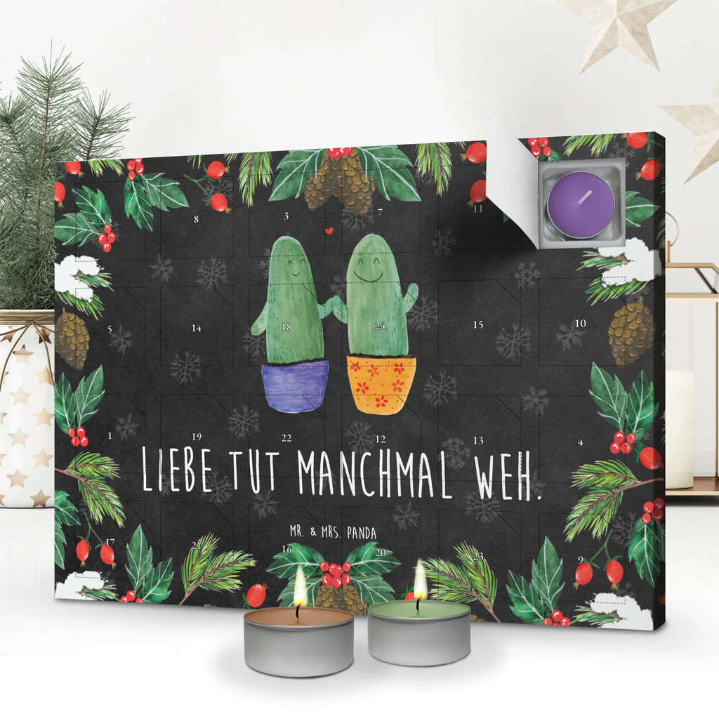 Scented candle advent calendar cactus Love plants, cactus plant, small green cactus, cactuses, cactus, couple, quarrel, separation, friendship, love message, proof of love, cactus love, reconciliation, wedding