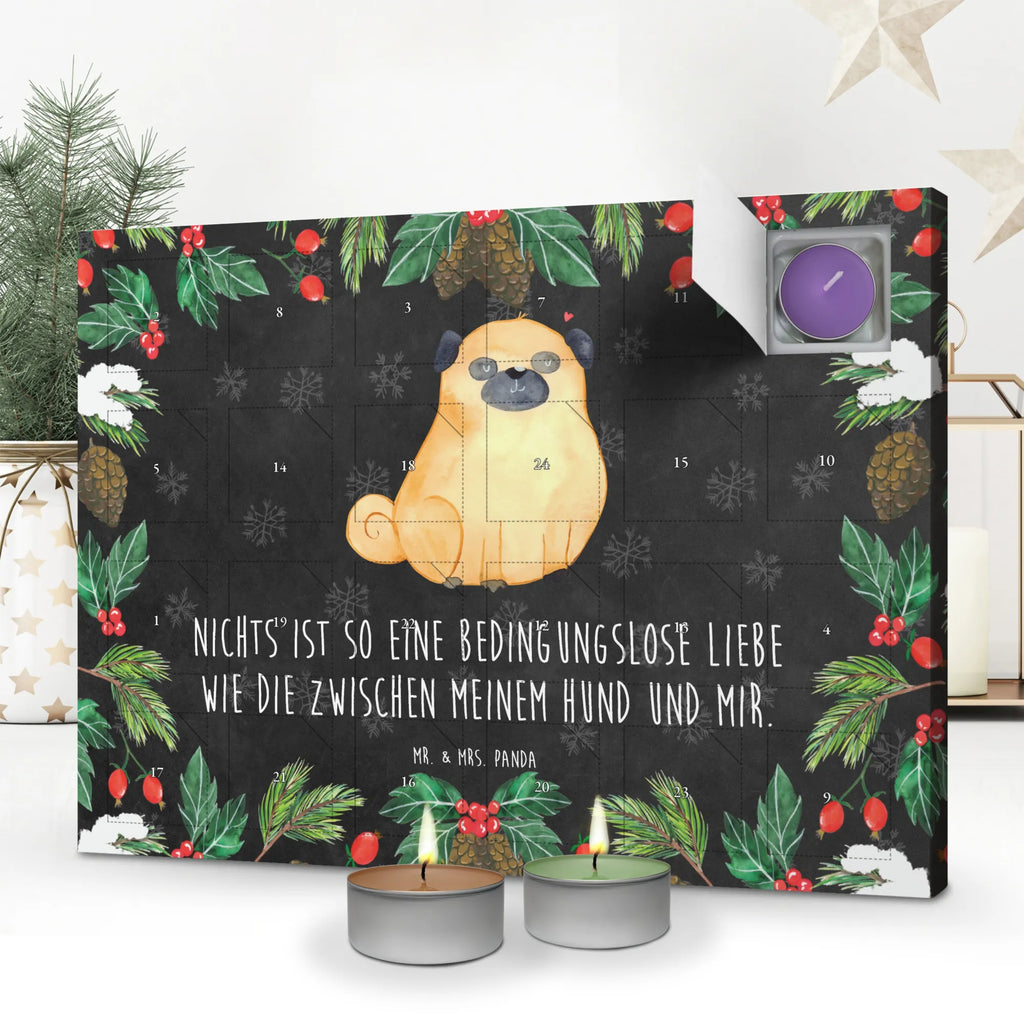 Scented candle advent calendar Pug dog breed, hound, bag with dog print, mutt, what do you give a dog lover, dog mama, Christmas gifts for dogs, dog decorative items, funny gifts for dog owners, dog sayings, love dogs, woof, love for dogs, gifts for dogs, dog love, Pug