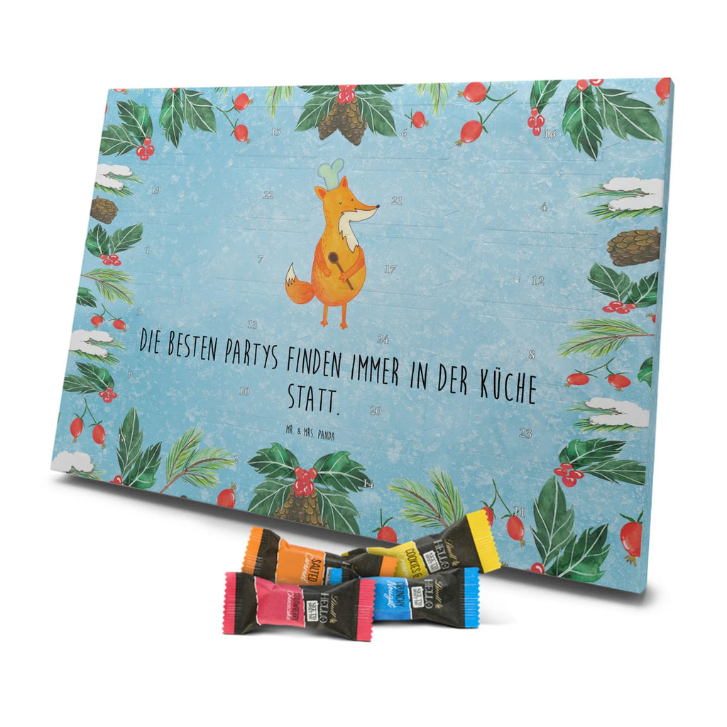 Chocolate advent calendar Fox A cook forest wildlife, clever as a fox, foxes, animal lover, Cook gift, Baker, Kitchen decoration, Slogan funny, Chefs, Kitchen slogan, Party slogan