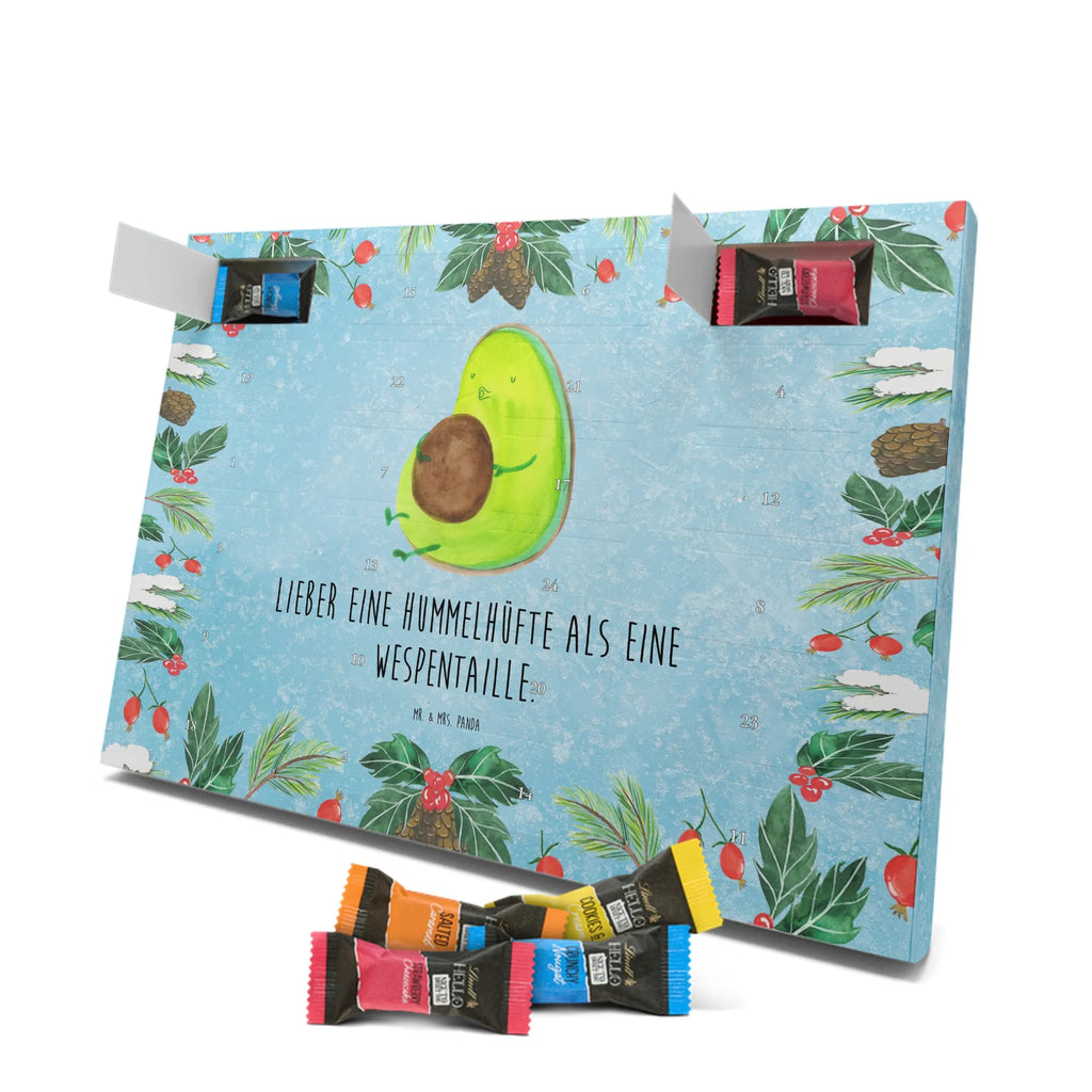 Chocolate advent calendar avocado Pipes vegetables, chubby, being fat, diet, losing weight, nutrition