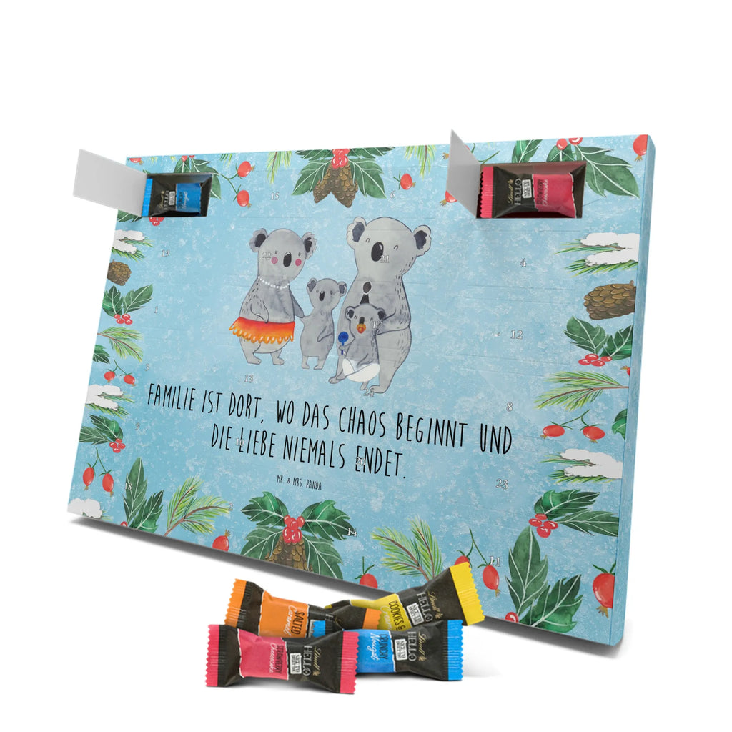 Chocolate advent calendar Koala Family Father's Day, Mother's Day, children, siblings, family life