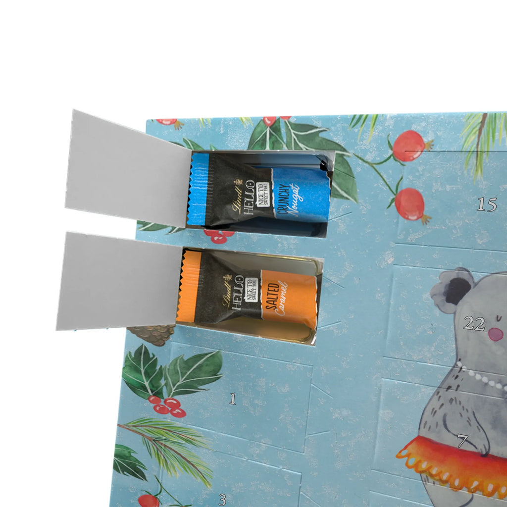 Chocolate advent calendar Koala Family Father's Day, Mother's Day, children, siblings, family life