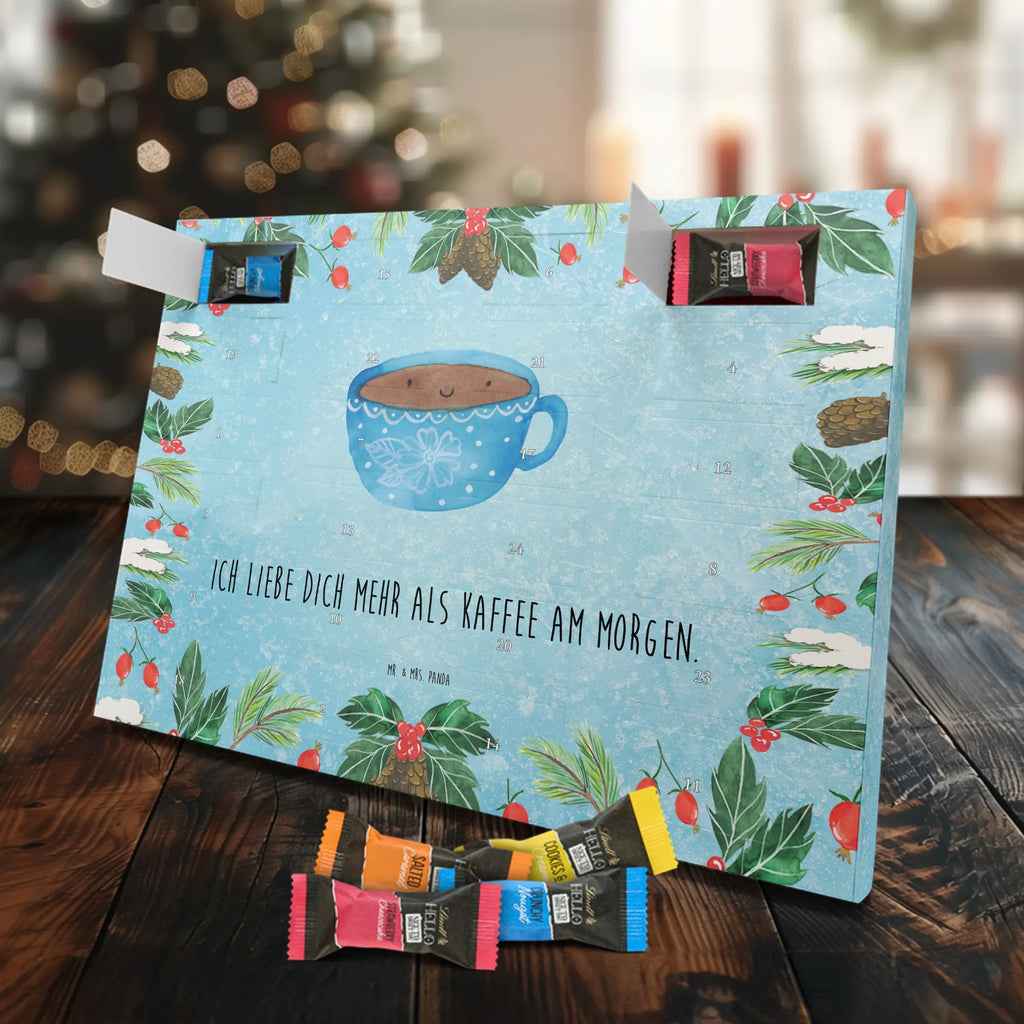 Chocolate advent calendar Coffee Cup gift ideas, gifts, small animals, good mood, cute, funny sayings, cute animal motives, hand drawn, special gifts, card, animal lover, pleasure, taste, cup