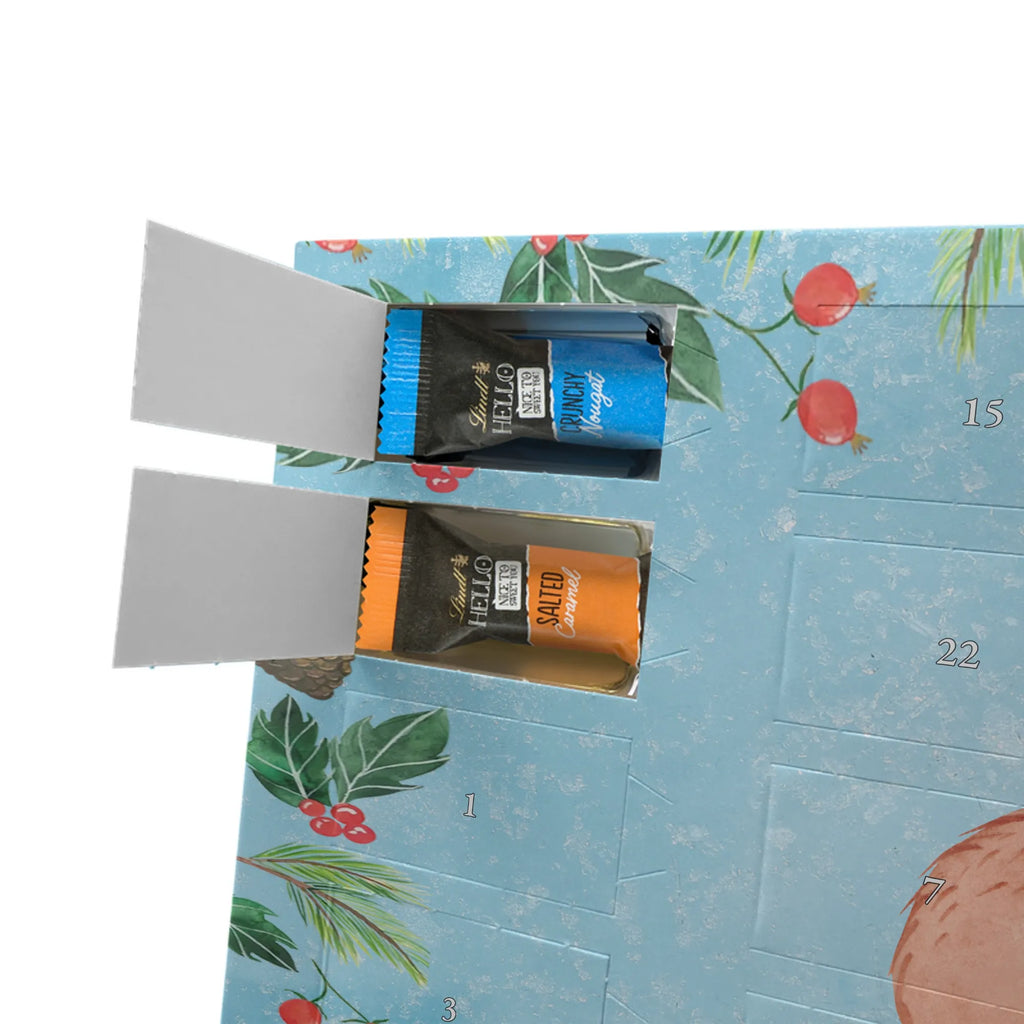 Chocolate advent calendar Capybara flower card, gift ideas, gifts, animal lover, special gifts, cute animal motives, hand drawn, small animals, good mood, cute, funny sayings