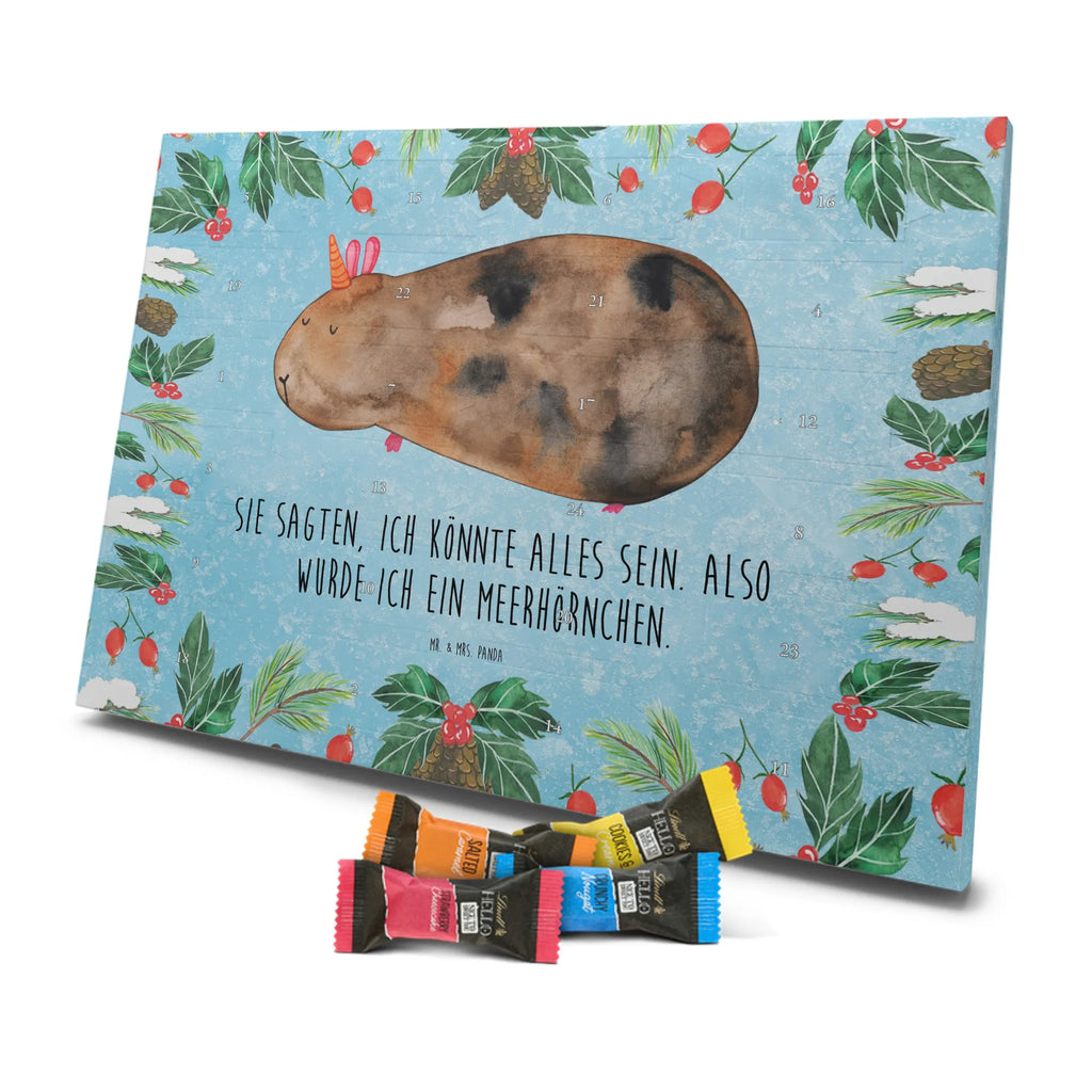 Chocolate advent calendar unicorn Guinea pig guinea pig, squirrels