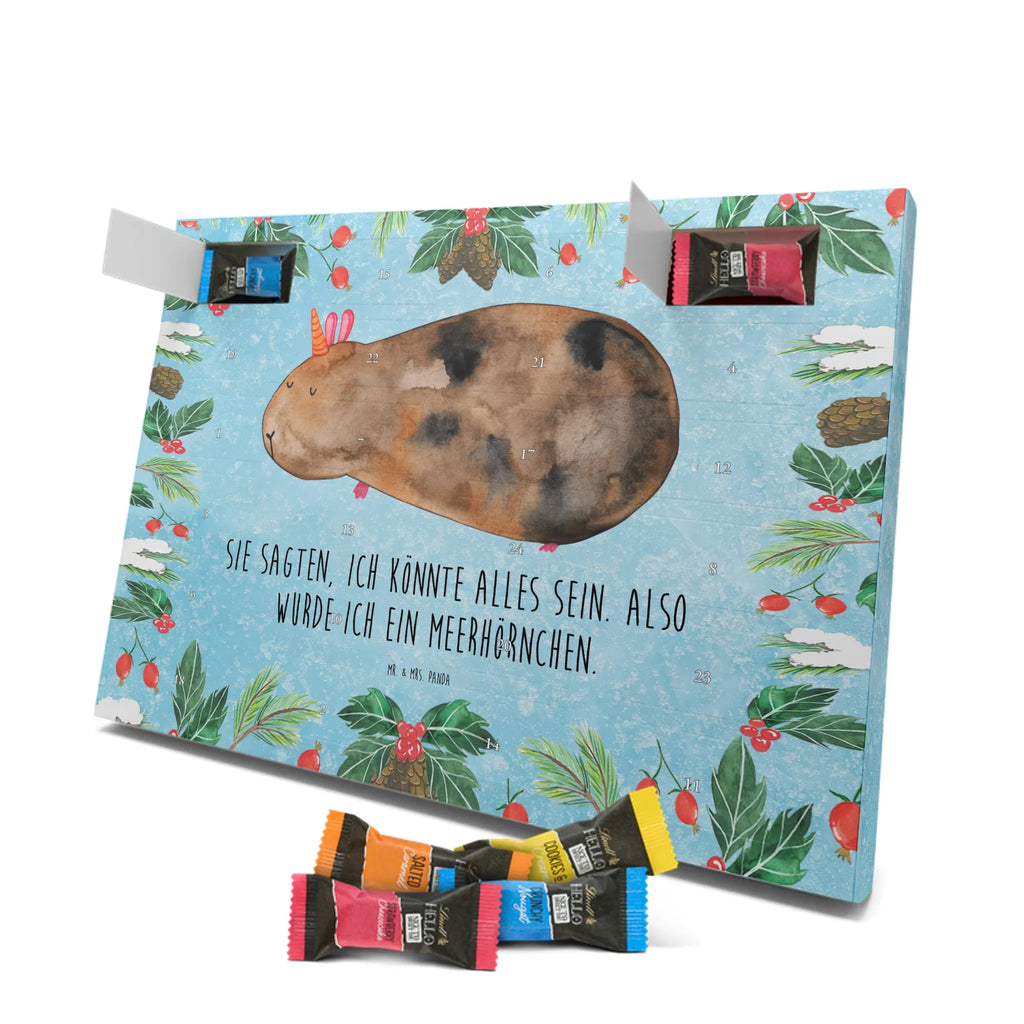 Chocolate advent calendar unicorn Guinea pig guinea pig, squirrels