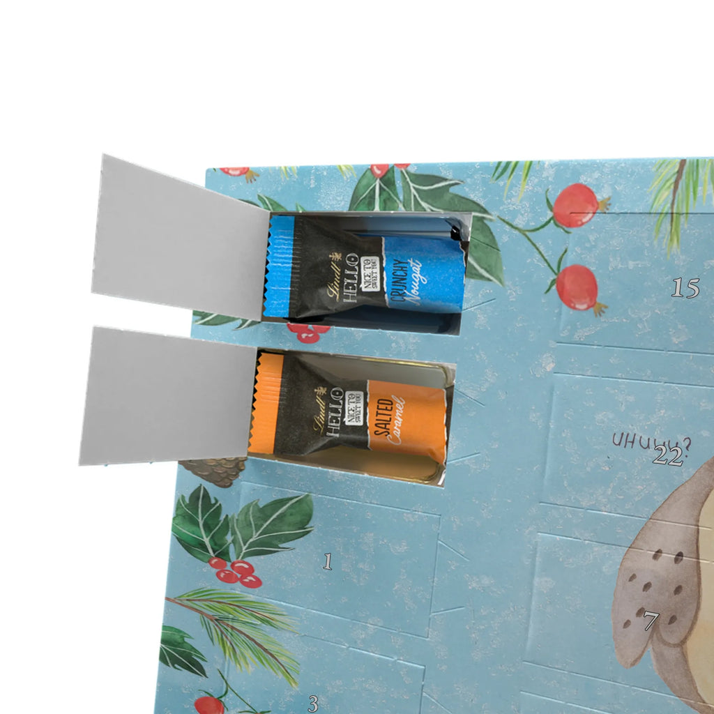 Chocolate advent calendar owls Love illustrated, nocturnal, romantic gift, gift ideas, birthday present, forest animal, bird, owl decor, Girlfriend gift, Pun funny, Owl decoration, Love saying, Wedding saying, Friend