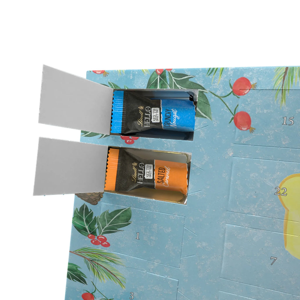 Chocolate advent calendar toast jam gift ideas, gifts, small animals, good mood, cute, funny sayings, cute animal motives, hand drawn, special gifts, card, animal lover, kitchen saying, kitchen decoration, cute postcard, breakfast invitation, jam, bread, sweet