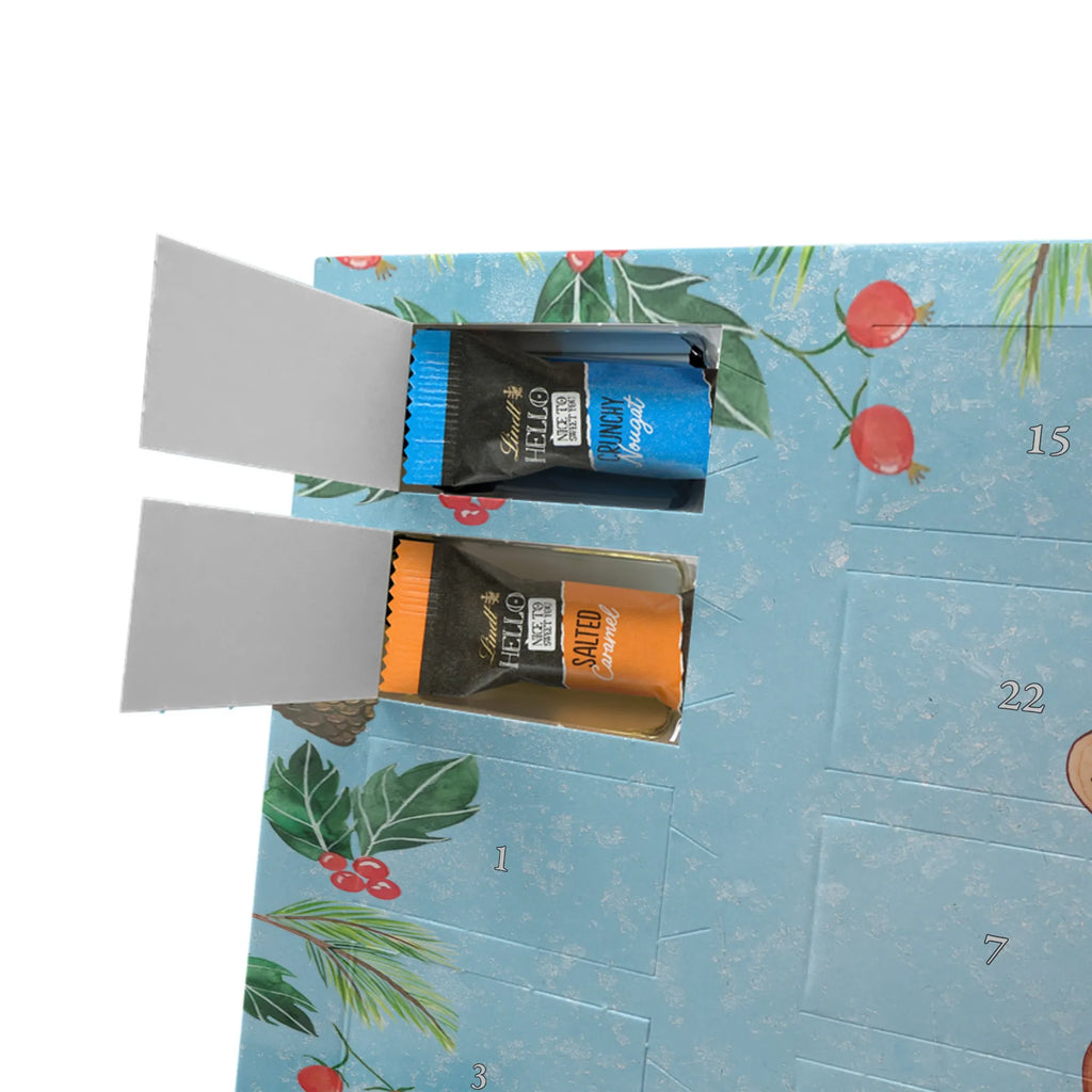 Chocolate advent calendar unicorn Believe squirrel