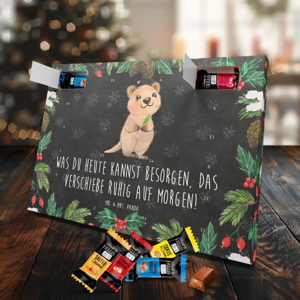 Chocolate advent calendar Quokka Happy gift ideas, gifts, small animals, good mood, cute, funny sayings, cute animal motives, hand drawn, special gifts, card, animal lover