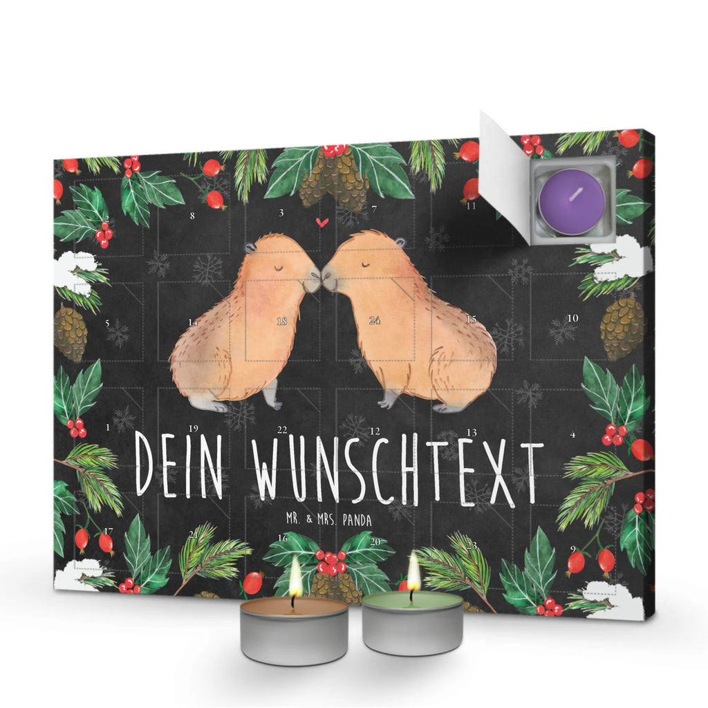 Personalisierter Duftkerzen Adventskalender Capybara Liebe Personalisierter Duftkerzen Adventskalender, Tiermotive, Tiere, Gute Laune, Lustige Sprüche, Handgezeichnet, Paar, Du Bist Meins, Verschmolzen, Tierliebe, Liebe, Herzlich, Verliebt, Valentinstag, Ehejubiläum, Kuschel Capybaras, Capybara, Liebesbeweis, Partnertiere, Geschenkidee, Beziehung, Jahrestag, Ich Bin Deins, Romantisches Geschenk, Liebesspruch