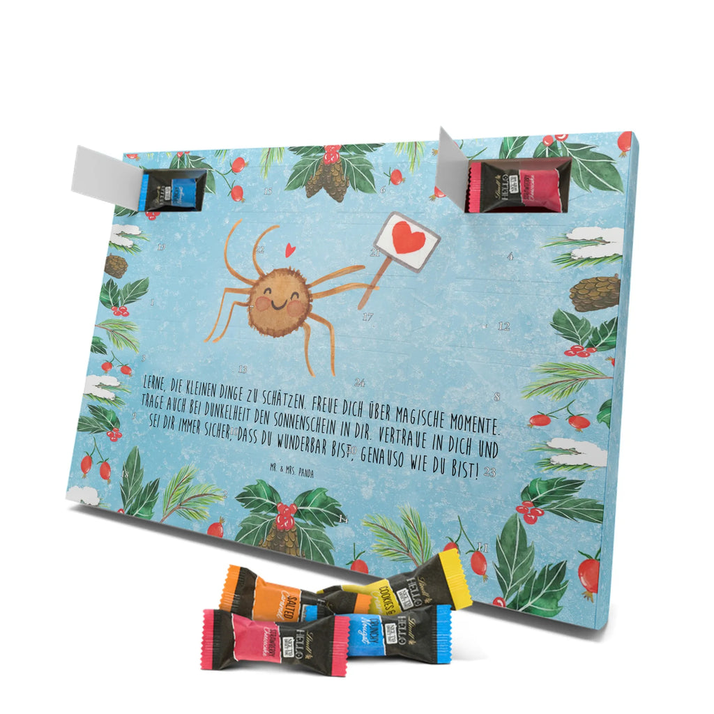 Chocolate advent calendar Spider Agatha Motivation Spider, Spider Agathe