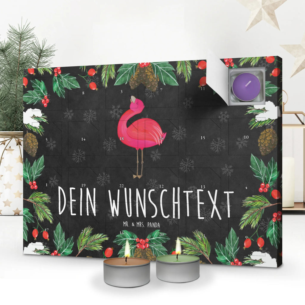 Personalisierter Duftkerzen Adventskalender Flamingo Stolz Personalisierter Duftkerzen Adventskalender, Flamingo, Freundin, Tochter, Stolz, Schwester, Selbstliebe, Mama, Selbstakzeptanz, Beste Freundin, Freude
