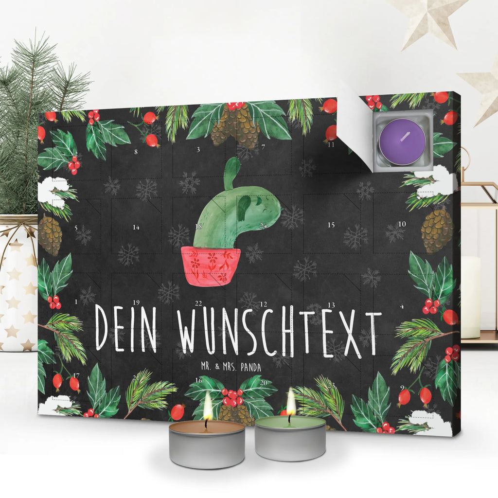 Personalisierter Duftkerzen Adventskalender Kaktus Mama Personalisierter Duftkerzen Adventskalender, Kaktus, Kakteen, Motivation, Kaktusliebe, Quote, Ärger, Schule, Büro, Büroalltag