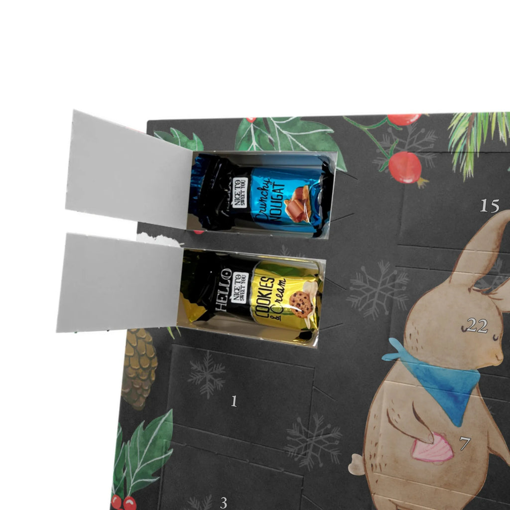 Chocolate advent calendar Bunnies with seashell Father's Day, Mother's Day, rabbits, girlfriends, collecting shells, girlfriend, shells, best friend