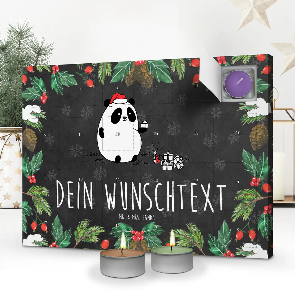  Panda Prezent świąteczny Personalisierter Duftkerzen Adventskalender