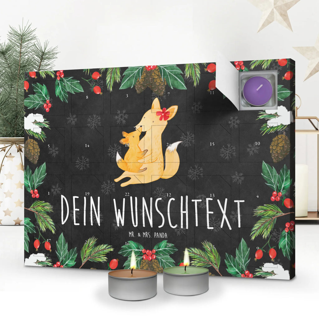 Personalisierter Duftkerzen Adventskalender Fuchs Mama Personalisierter Duftkerzen Adventskalender, Mama, Oma, Opa, Schwester, Papa, Bruder, Muttertag, Vatertag, Familie, Tochter, Geschenk, Lieblingstochter, Beste Tochter, Mutter
