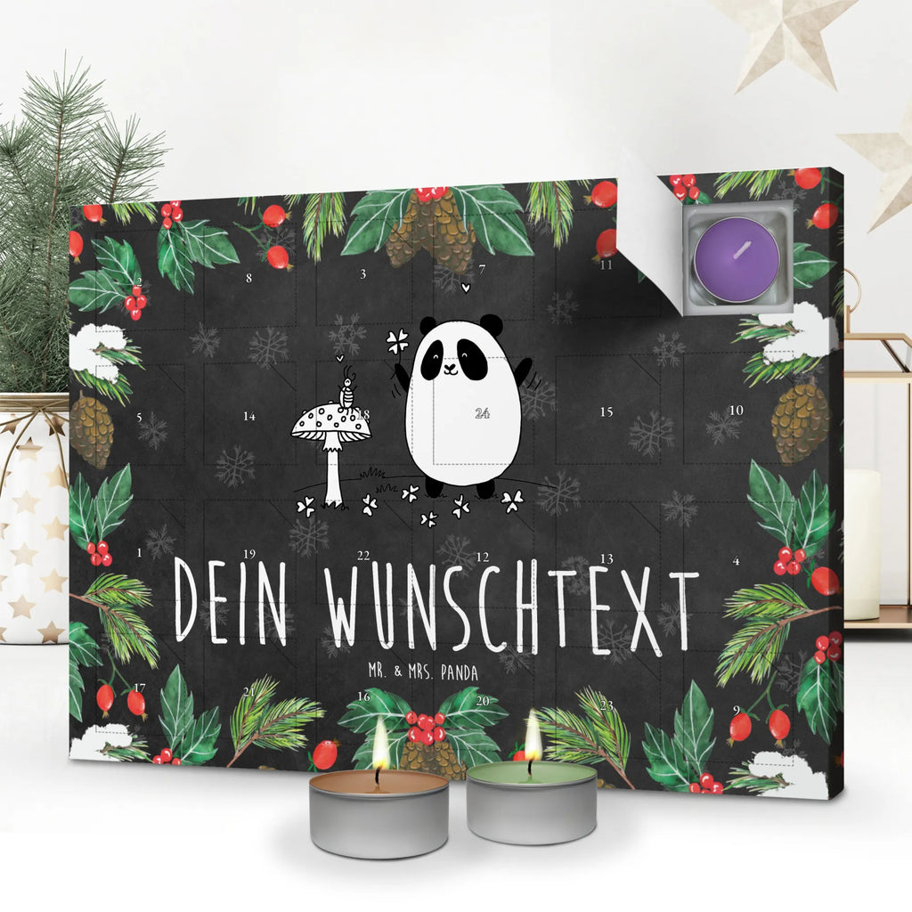  Panda Szczęście Personalisierter Duftkerzen Adventskalender