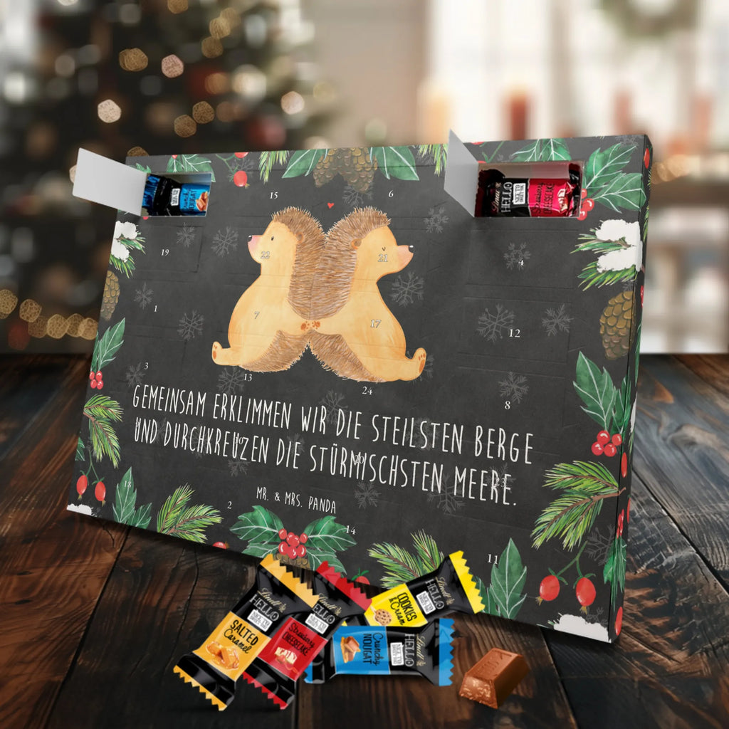 Chocolate advent calendar Hedgehogs holding hands Loving, Marriage, Proposal of marriage, anniversary gift, Together, Love gift, gift for her, gift for him, Two, togetherness, wedding, love message, love gift, proof of love, anniversary, favourite person, great love, gift for two, hedgehog love