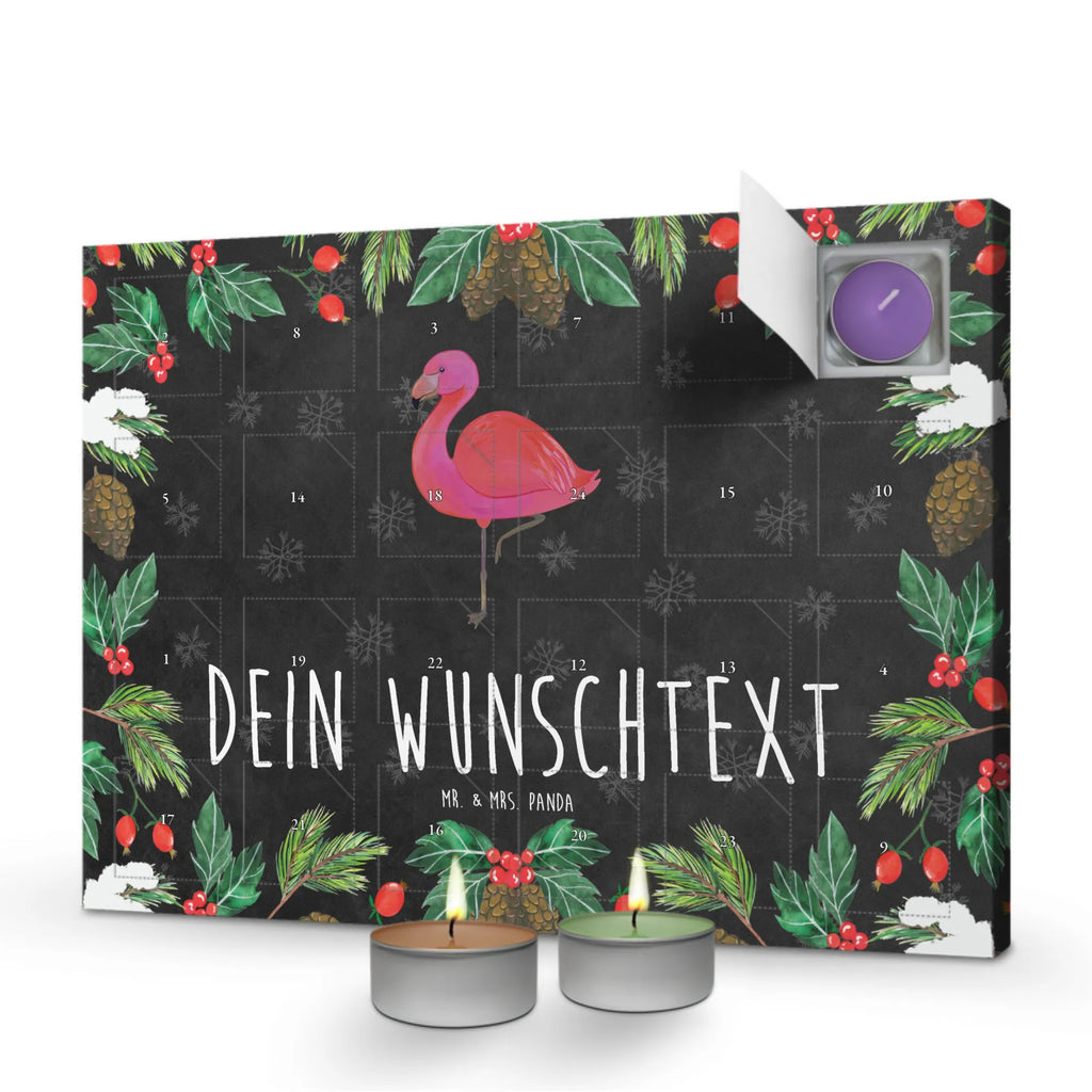Personalisierter Duftkerzen Adventskalender Flamingo Classic Personalisierter Duftkerzen Adventskalender, Flamingo, Ich, für Mich, Selbstliebe, Einzigartig, Tochter, Freundinnen, Außenseiter, Stolz, Freundin, Spruch, Sohn, Geschwister