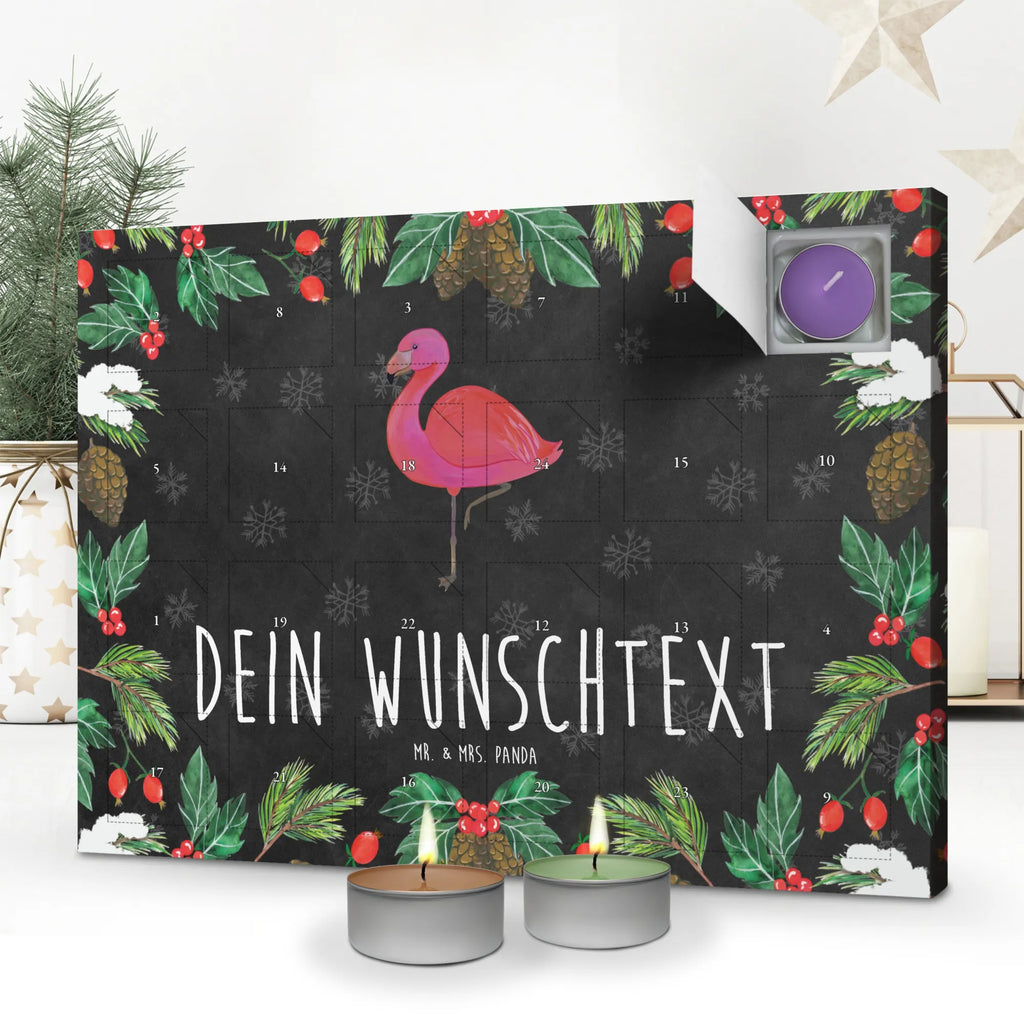 Personalisierter Duftkerzen Adventskalender Flamingo Classic Personalisierter Duftkerzen Adventskalender, Flamingo, Ich, für Mich, Selbstliebe, Einzigartig, Tochter, Freundinnen, Außenseiter, Stolz, Freundin, Spruch, Sohn, Geschwister