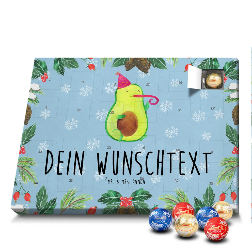 Adventskalender mit Namen Avocado Feier Adventskalender mit Namen, Personalisierter Adventskalender, Gesund, Vegan, Veggie, Avocado, Feierlichkeit, Gute Laune, Fete, Geburtstag, Party, Tröte, Feier